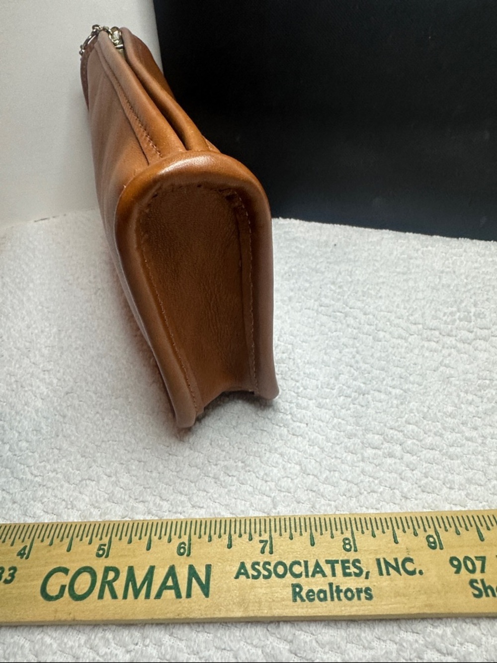 Icon Coach Makeup brown Leather Bag - Picture 4 of 9